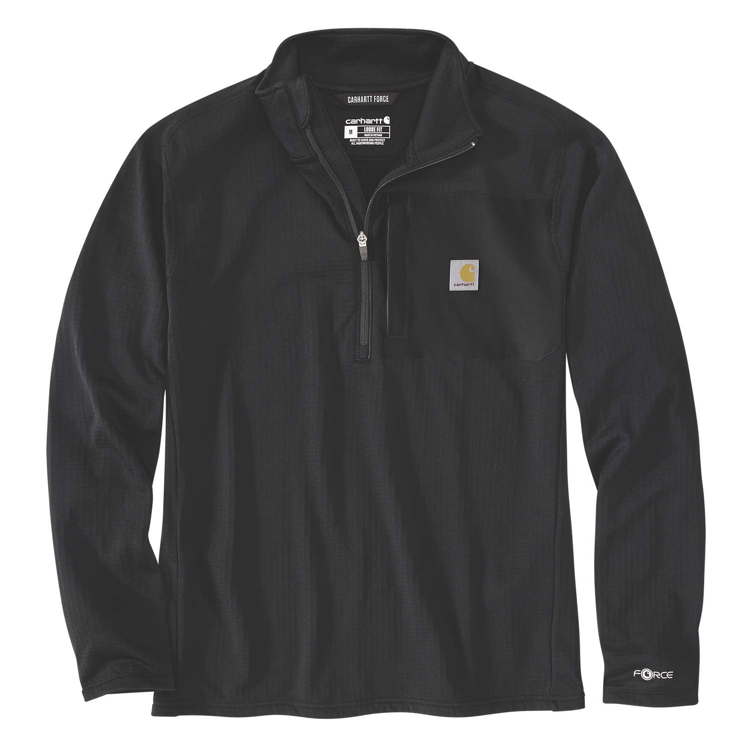 carhartt® Sweatshirt MOCK NECK HALF-ZIP T-SHIRT M ✓