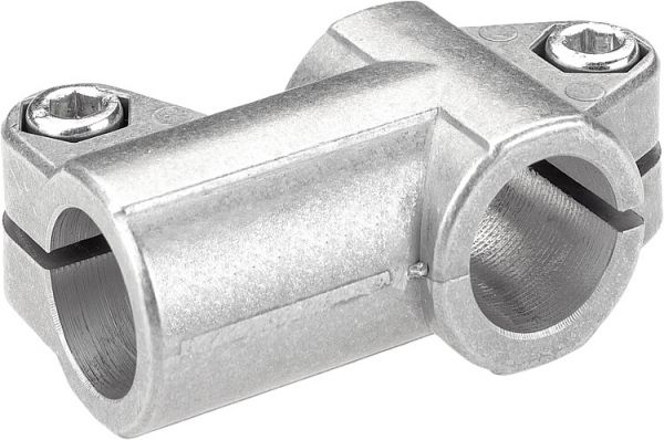 Rohrverbinder T-Stück, Form:A Aluminium, Komp:Stahl, A=12,1, B=12,1 - K0475.51212 - direkt bei HUG Technik ✓