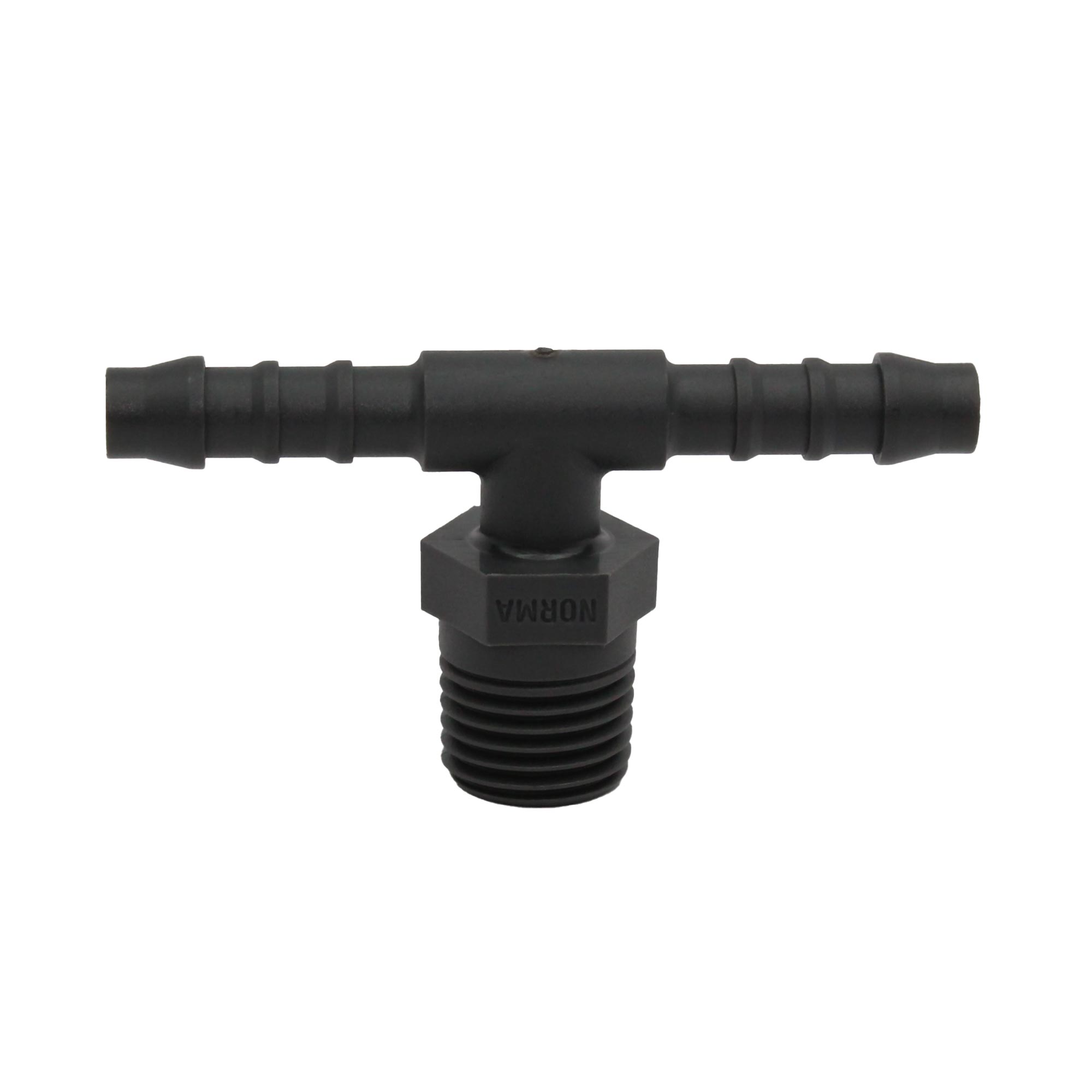 T-Einschraubstutzen, R 1/4 a., für Schlauch LW 8 mm, SW 14, PA 6 - erhältlich bei ✌ HUG Technik ✓