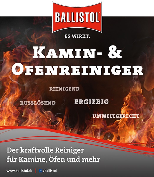 Ballistol® Kamin- und Ofenreiniger Kamofix Pumpsprüher, 750 ml EURO - direkt bei HUG Technik ✓