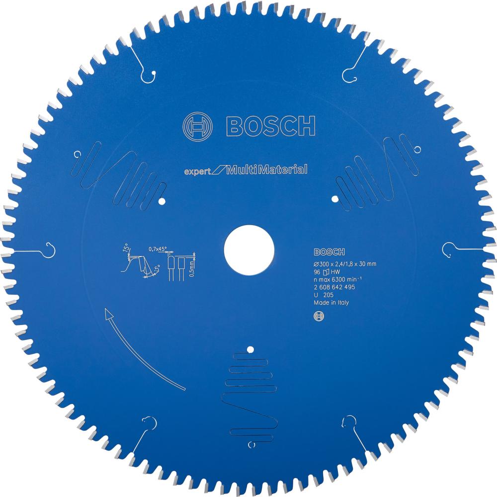 Bosch HW Kreissägeblatt Expert 300x30x2.4 96 T TR - bei HUG Technik ☆