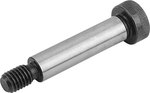 Passschraube mit Ansatz D1=10 Stahl, ähnlich DIN ISO 7379, L=16 - K0705.10X16 - direkt bei HUG Technik ✓