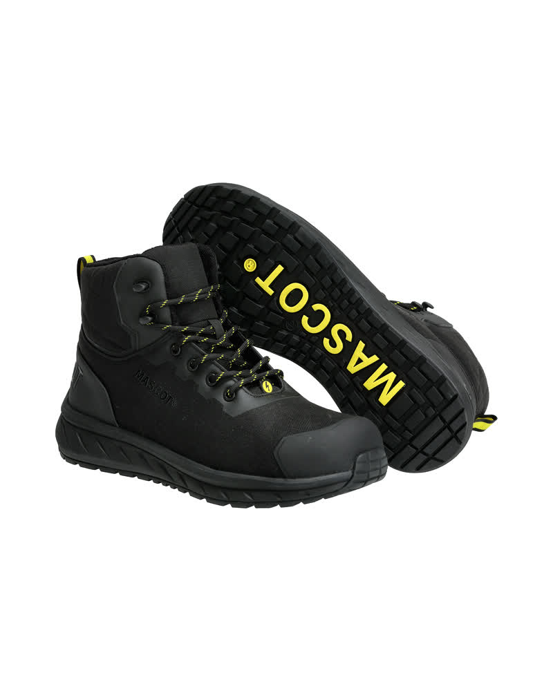 MASCOT Sicherheitsstiefel Electrosafe mit Schnürung, schwarz, Paaransicht