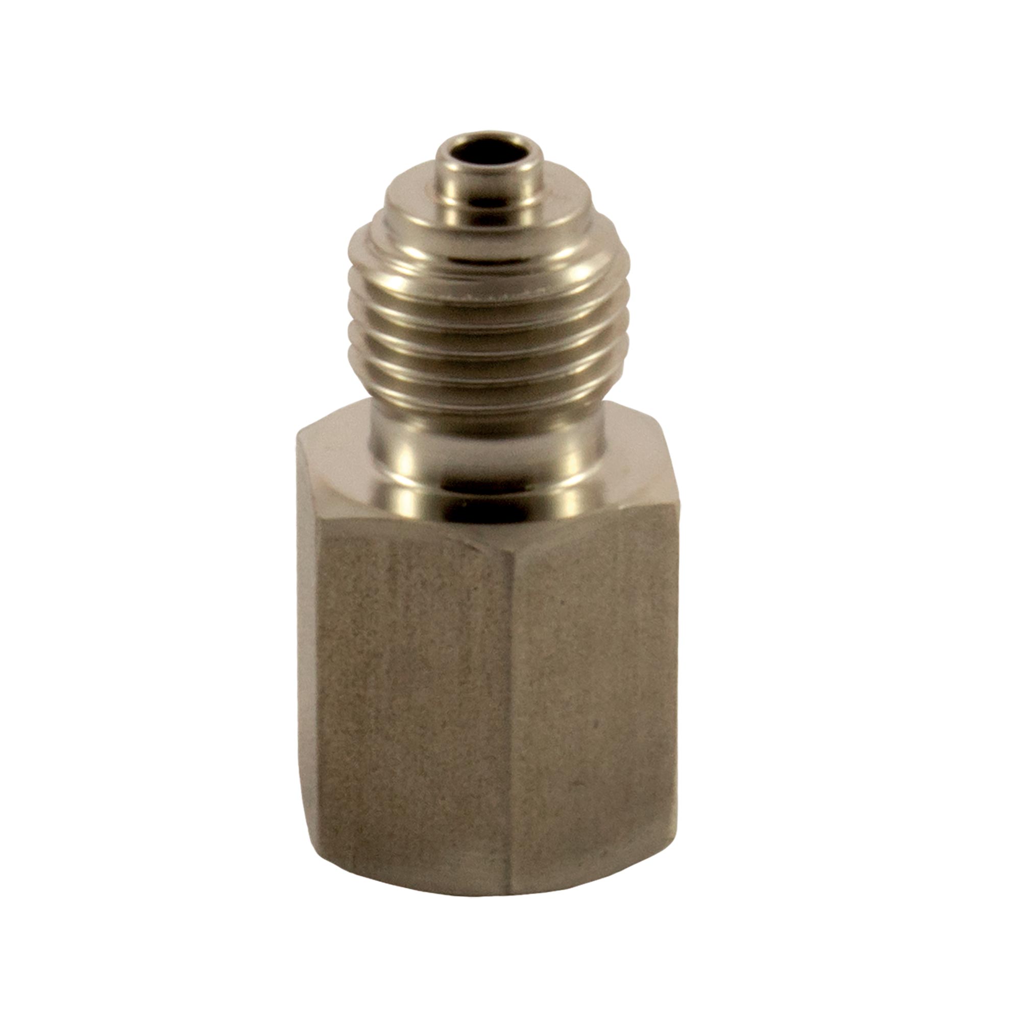 Vorschaltfilter für Manometer, G 1/4 IG, G 1/4 AG, 200 µm, Edelstahl 1.4571 - bei HUG Technik ☆
