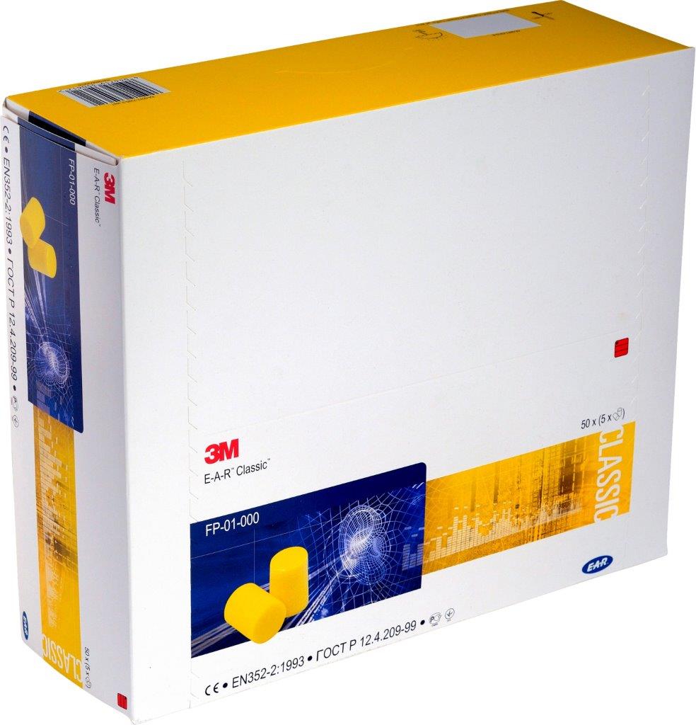 3M™ E-A-R™ CLASSIC™ Gehörschutzstöpsel  FP01000 - bei HUG Technik ✭