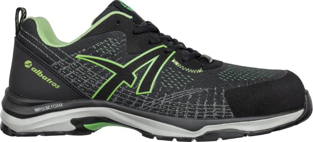 Albatros SPLENDID GREEN GH Sicherheitshalbschuh vorne 1