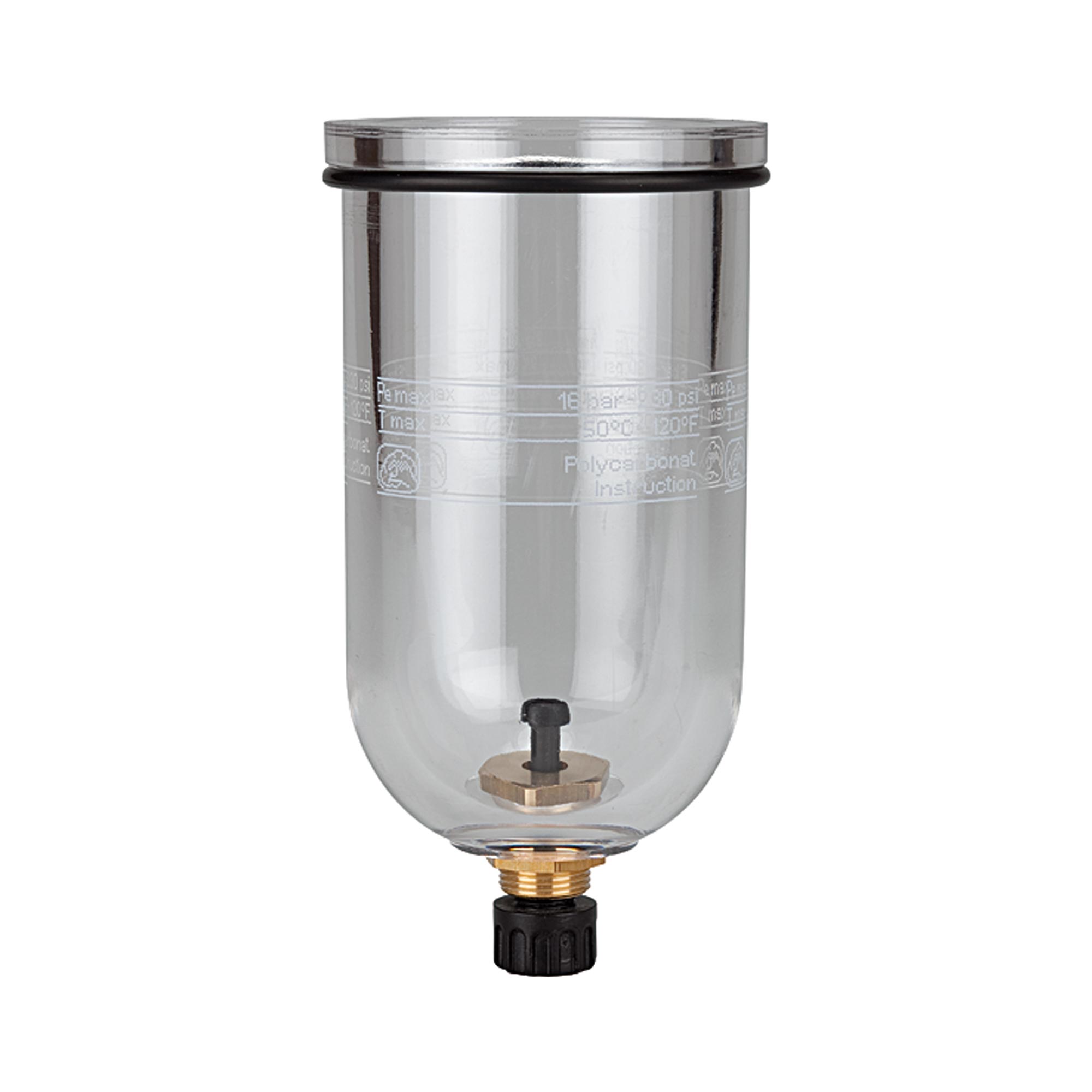 Polycarbonatbehälter, für Filterregler/Filter »Standard«, BG 2 - bei HUG Technik ♡