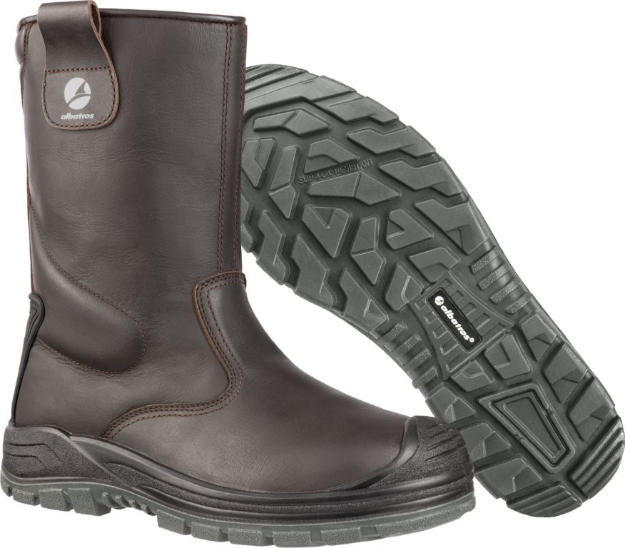 Albatros RIGGER BOOT BRN Sicherheitsstiefel Paar.