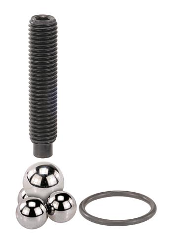 Positionierzylinder Ball Lock Vergütungsstahl, Komp: Wälzlagerstahl, D=13, L=27,6 - K0935.13013 - direkt bei HUG Technik ✓