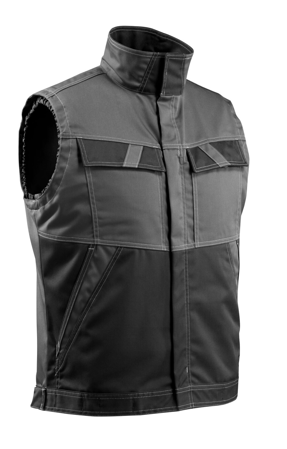 MASCOT® LIGHT Weste »Kilmore« Gr. 2XL, dunkelanthrazit/schwarz - direkt von HUG Technik ✓