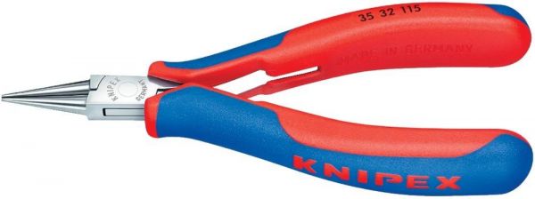 KNIPEX® Greifzange Elektronik Backen rundspitz 115 mm - erhältlich bei ✭ HUG Technik ✓