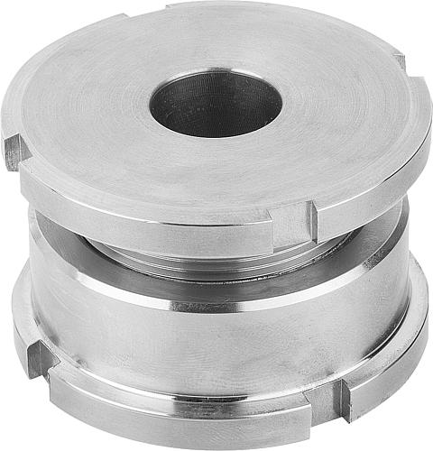 Höhenverstell-Element H=19 Edelstahl, D2=25, D=4,5 - K0694.04041 - gibt’s bei ☆ HUG Technik ✓
