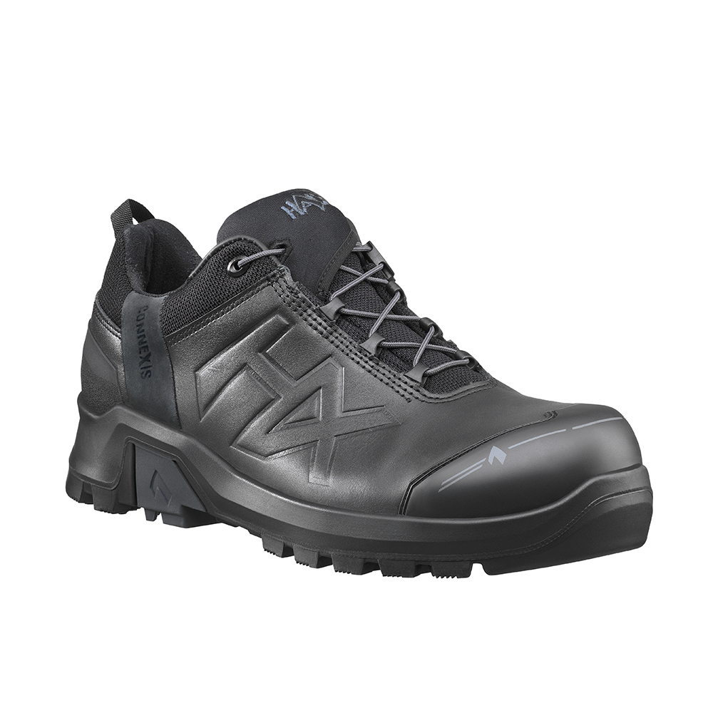 HAIX® CONNEXIS® Safety+ T LTR low black, S3, Sicherheitshalbschuh schwarz - gibt’s bei HUG Technik ✓