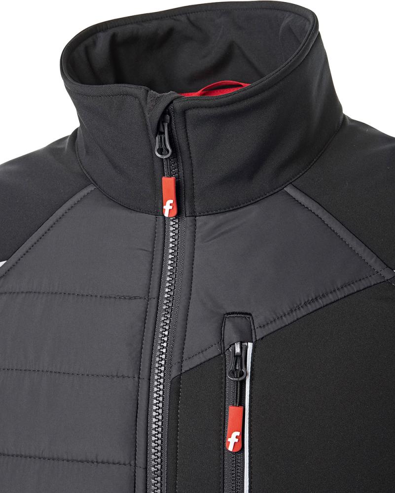 FORTIS Elements Hybrid-Steppjacke, schwarz - jetzt NEU bei HUG Technik  😊