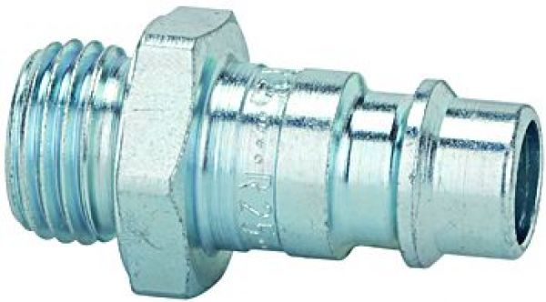 Nippel für Kupplungen NW7,2-7,8, Stahl gehärtet/verzinkt, G 1/4 AG, 0-35 - erhältlich bei ☆ HUG Technik ✓