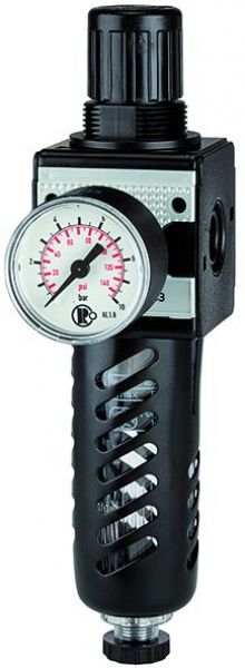 Filterregler »multifix«, PC-Behälter, Schutzkorb, Manometer, BG 1, G 1/4 - gibt’s bei HUG Technik ✓