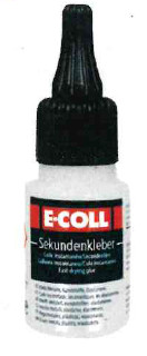 E-COLL Sekundenkleber - bei HUG Technik ☆