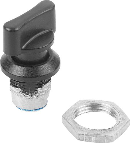 Drehriegel kleine Ausführung Zink - K0518 - erhältlich bei ✭ HUG Technik ✓