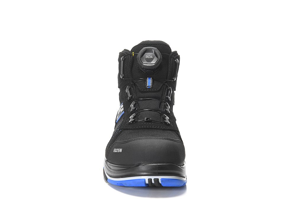 ELTEN® Sicherheitsstiefel IAN XXTP Pro BOA® blue Mid ESD S3S - vorne