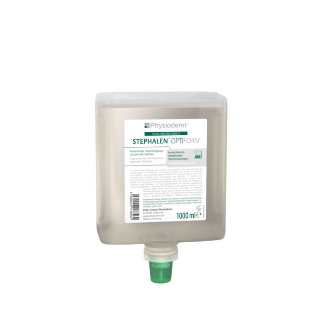 Physioderm® Handreiniger STEPHALEN® OPTIFOAM, 1000 ml Neptuneflasche - direkt bei HUG Technik ✓