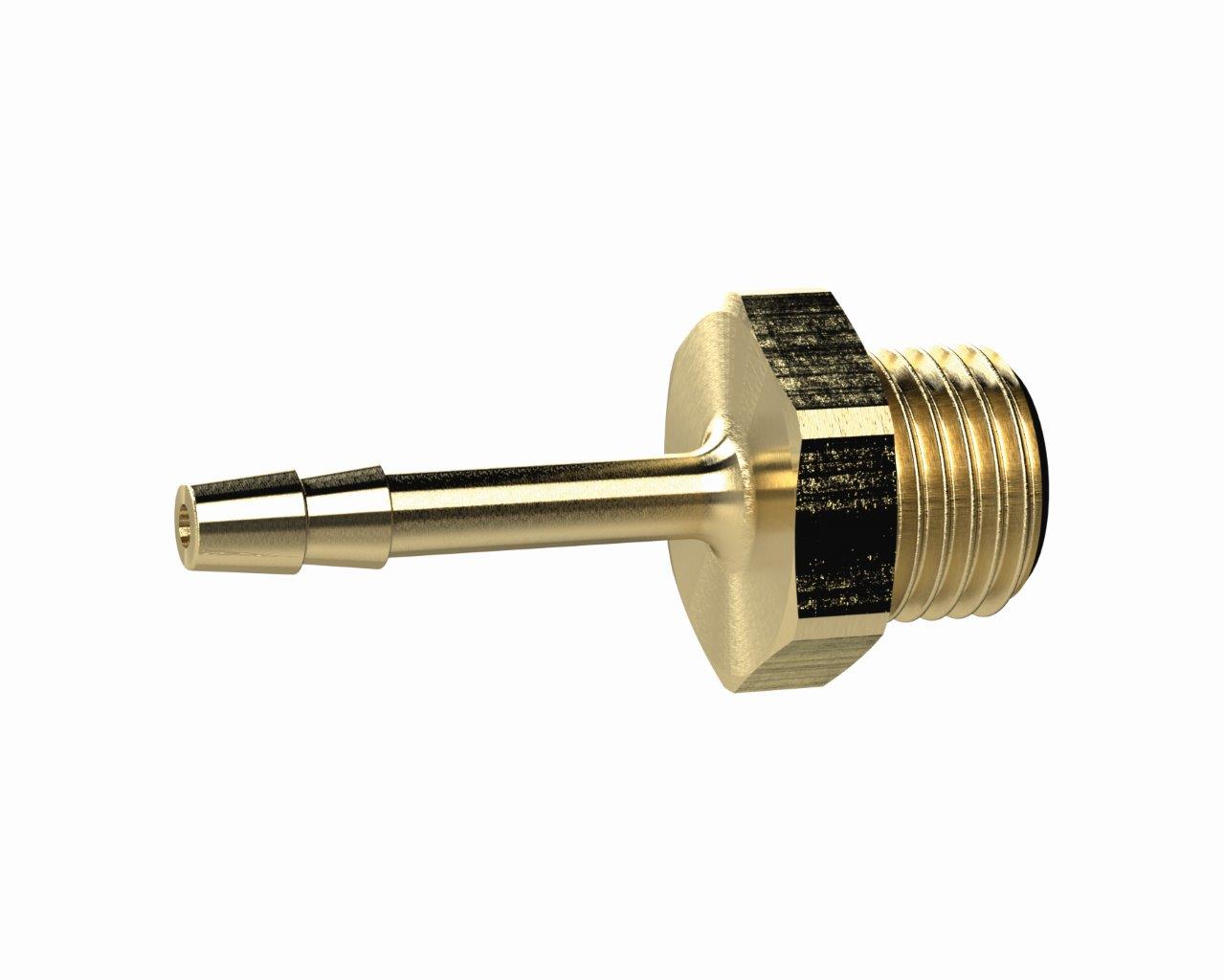 Einschraubschlauchtülle Messing AG 1/2 Schlauch 6mm SW 24 - kommt direkt von HUG Technik 😊