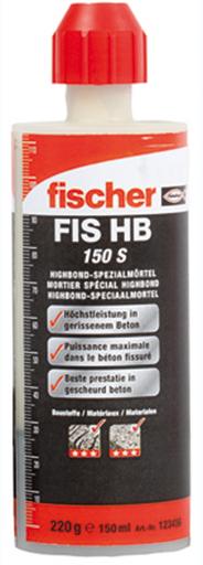 fischer® Highbond-Spezialmörtel FIS HB 150 C, 145 ml, mit 2 Statikmischern - bei HUG Technik ☆