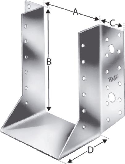 Simpson Strong-Tie® Balkenschuh aussen BSNN100/200, Packung mit 30 Stück - bei HUG Technik ✭