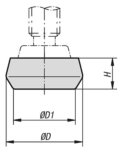 Schutzkappe Kunststoff - K0105.16 - direkt bei HUG Technik ✓