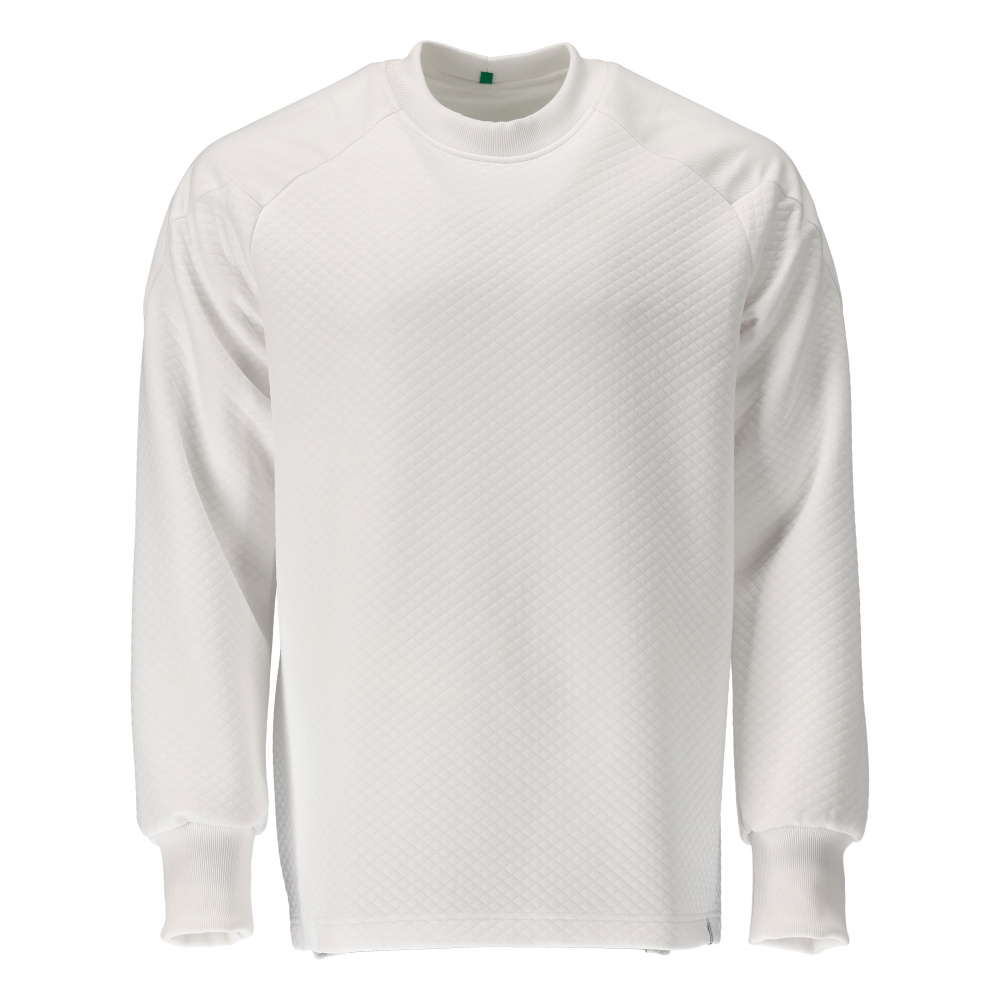 MASCOT® FOOD & CARE Sweatshirt  Gr. 2XL, weiß - bei HUG Technik ☆