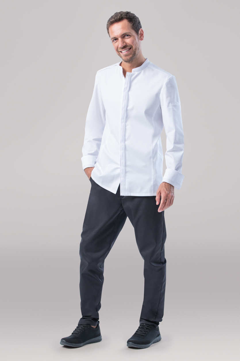 LEIBER Herren-Kochhemd - 12/1379 - kommt direkt von HUG Technik ✓