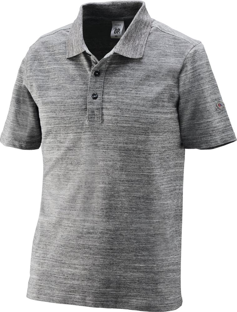 BP® Polo Shirt Sie + Ihn 1712, space weiss - kommt direkt von HUG Technik 😊