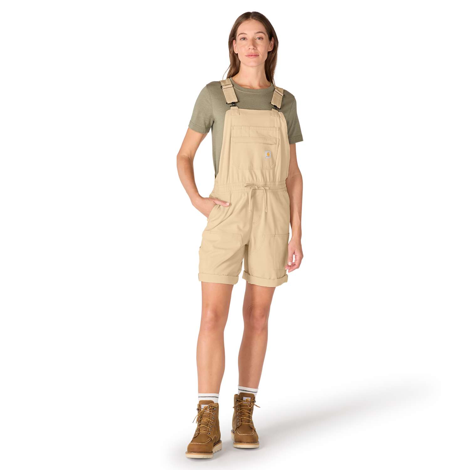 carhartt® Damen Shorts »Carhartt Force™ Ripstop Shortall« - bei HUG Technik ✓