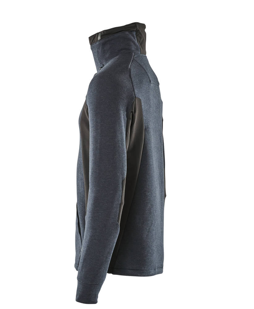 MASCOT® ADVANCED Sweatshirt  Gr. 2XL, schwarzblau/schwarz - erhältlich bei ♡ HUG Technik ✓