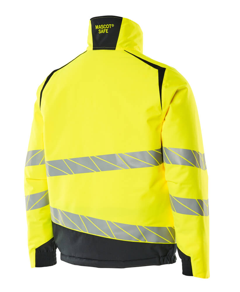MASCOT® ACCELERATE SAFE Winterjacke  Gr. 2XL, hi-vis gelb/schwarzblau - jetzt NEU  bei ✭ HUG Technik ✓