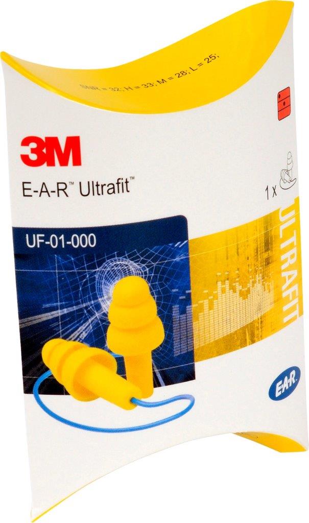 3M™ E-A-R™ Ultrafit™ Gehörschutzstöpsel, SNR=32 dB UF01000 - erhältlich bei ♡ HUG Technik ✓