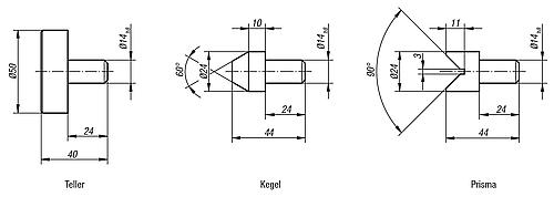 Kegel Stahl - K0020.03 - direkt von HUG Technik ✓