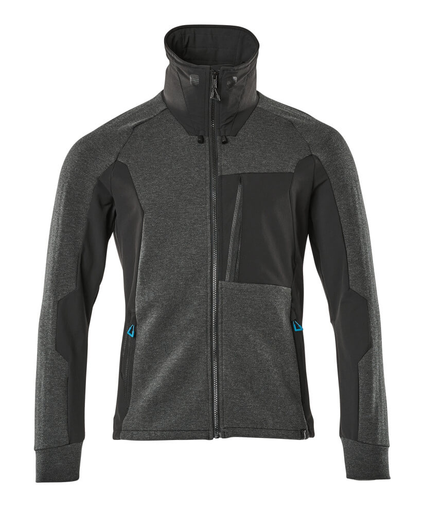 MASCOT® ADVANCED Sweatshirt mit Reißverschluss  Gr. 2XL, schwarz - jetzt neu bei HUG Technik ♡