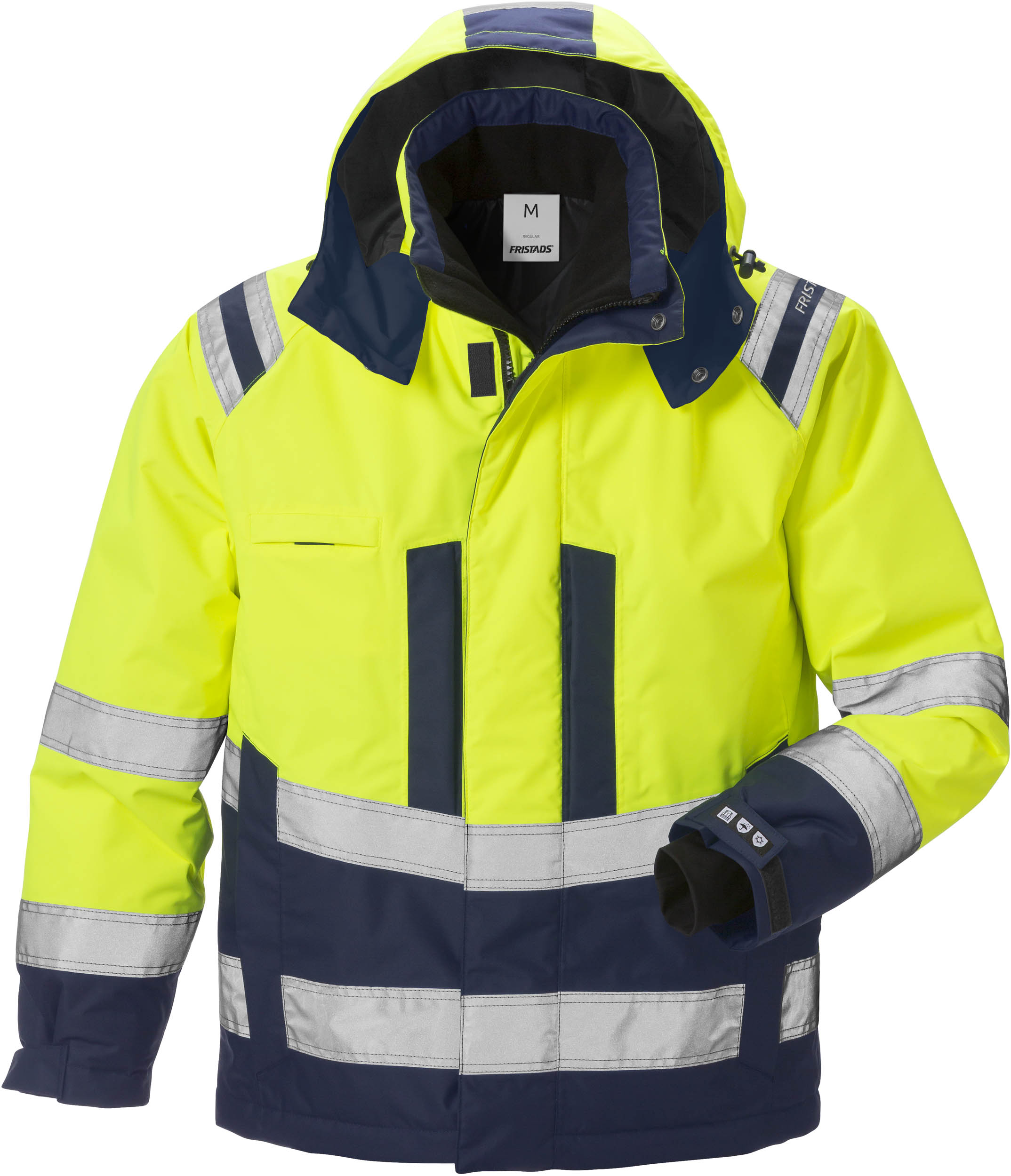 KANSAS®-High Vis Airtech® Winterjacke Kl. 3 Gr. 4XL, Warnschutz-Gelb/Marine 171, Typ 4035 GTT - bekommst Du bei HUG Technik ♡