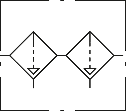 Filter+Ölfilter »SYNTESI«, BG 2, G 3/4, 5 µm + 0,01 µm, RMSA - bei HUG Technik ♡