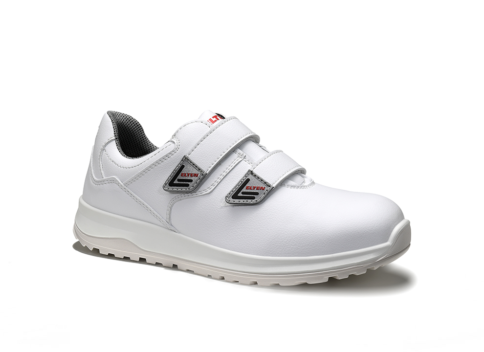 ELTEN® Sicherheitshalbschuh WHITE Grip Low ESD S2, 729685 - bei HUG Technik ✭