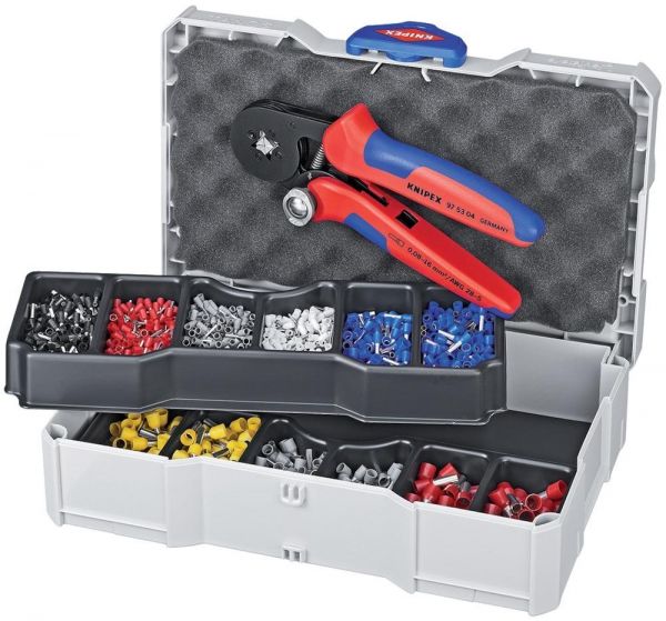 KNIPEX® Aderendhülsen-Sortiment 979009 1250-teilig - gibt’s bei HUG Technik ✓