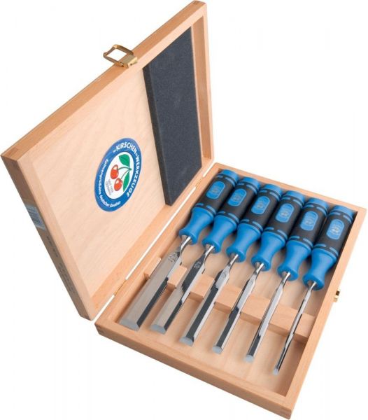 KIRSCHEN Stechbeitelsatz 6-teilig 1108 HK - erhältlich bei ✭ HUG Technik ✓ KIRSCHEN Stechbeitelsatz 6-teilig 1108 HK - erhältlich bei ✭ HUG Technik ✓