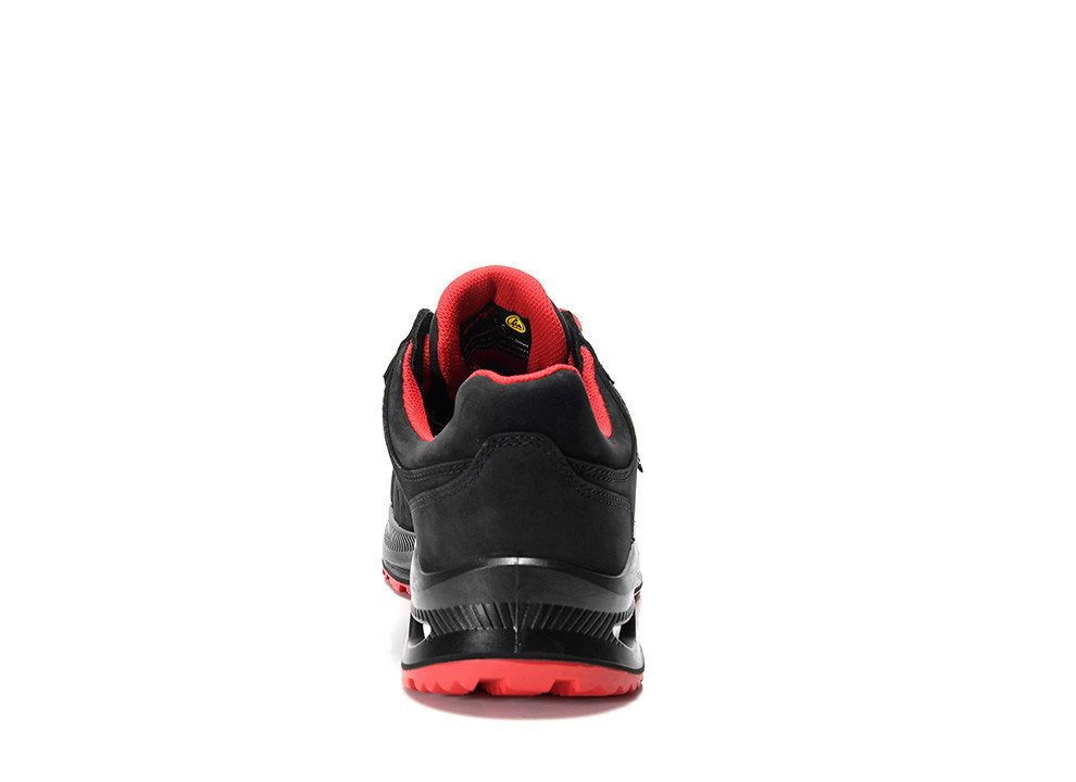 ELTEN® Sicherheitshalbschuh STEWART XXG Pro GTX black-red Low ESD S3 HI CI - bei HUG Technik ☆