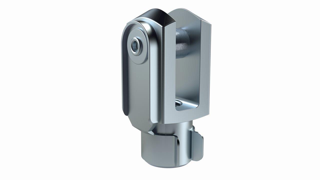 Gabelkopf AP2 ISO 8140, Bohrung 20, M20x1,5 - kommt direkt von HUG Technik 😊