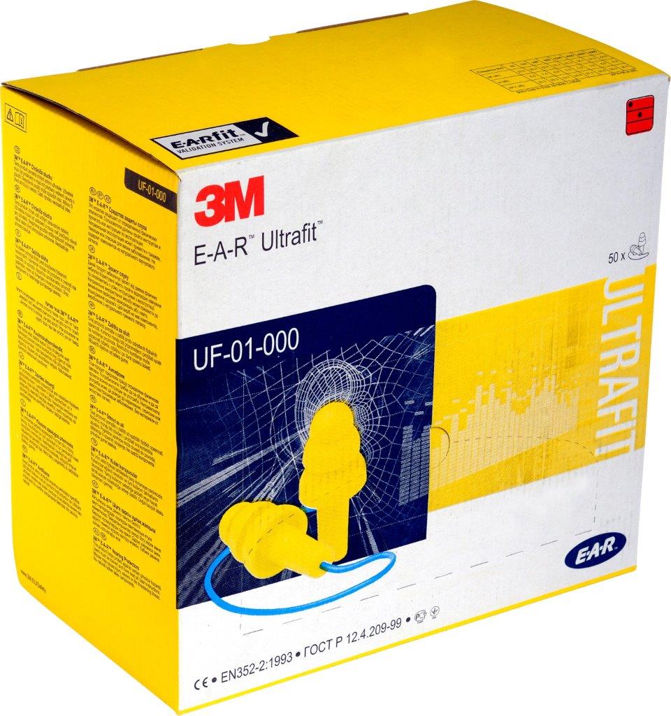 3M™ E-A-R™ Ultrafit™ Gehörschutzstöpsel, SNR=32 dB UF01000 - erhältlich bei ♡ HUG Technik ✓