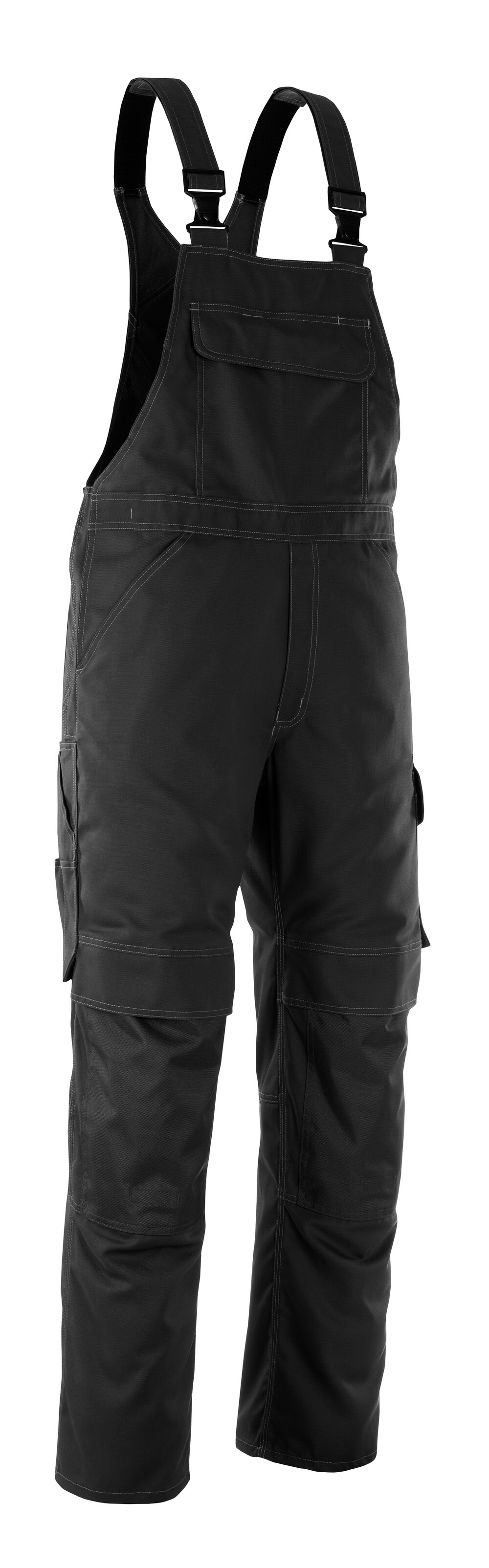 MASCOT® INDUSTRY Latzhose mit Knietaschen »Richmond« Gr. 76/C46, schwarz - kommt direkt von HUG Technik 😊