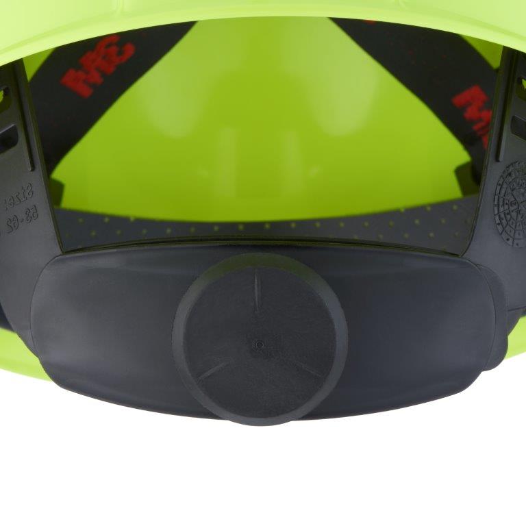 3M™ G3000 Schutzhelm Uvicator, G30NUV neongrün belüftet, mit Schweissband - bei HUG Technik ✭