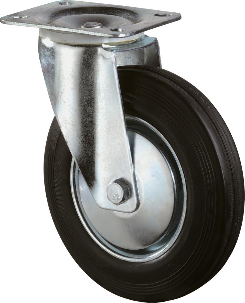 BS ROLLEN® Lenkrolle L400.B55, 100 x 30 mm, bis 70 kg - kommt direkt von HUG Technik 😊 BS ROLLEN® Lenkrolle L400.B55, 100 x 30 mm, bis 70 kg - kommt direkt von HUG Technik 😊