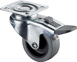 BS ROLLEN® Lenkrolle mit Totalfeststeller A220, 50 x 17 mm, bis 35 kg - gibt’s bei HUG Technik ✓ BS ROLLEN® Lenkrolle mit Totalfeststeller A220, 50 x 17 mm, bis 35 kg - gibt’s bei HUG Technik ✓