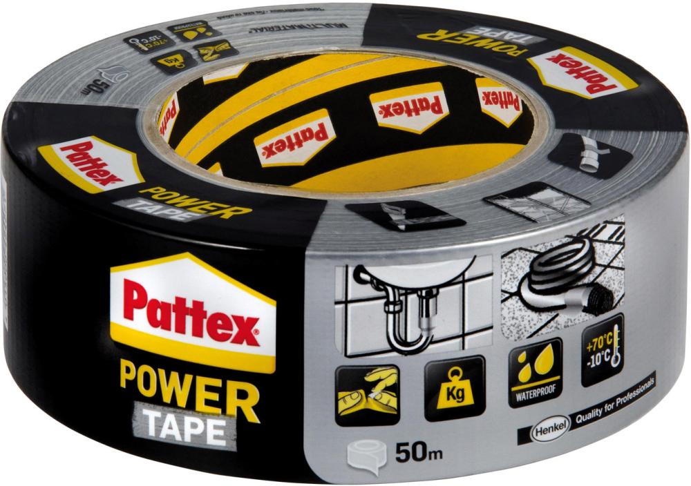 Pattex® Power Tape 50mm, silber Henkel - erhältlich bei ♡ HUG Technik ✓